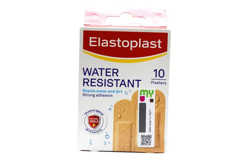 Elastoplast Water Resistant Plasters 10's