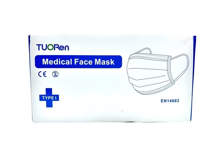 Face Mask 3 Ply Non Wooven Ear Loop 50s