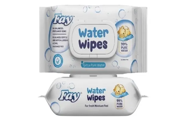 Fay Water Wipes 72s