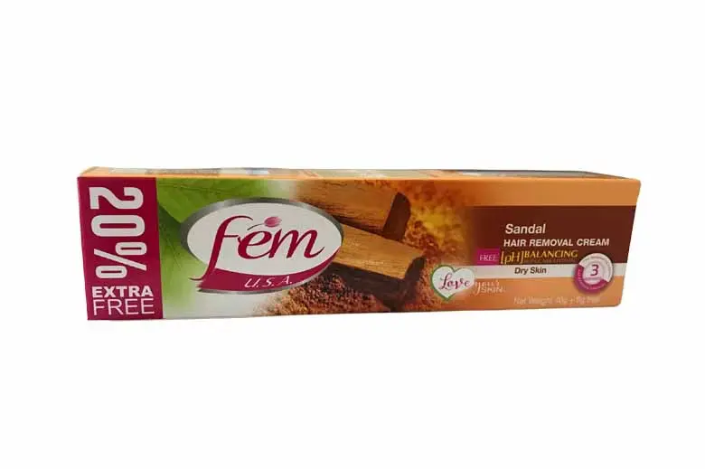 Fem Hair Removal Cream Dry Skin 40g