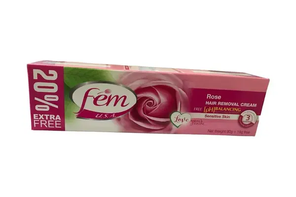 Fem Hair Removal Cream Sensitive Skin 90g