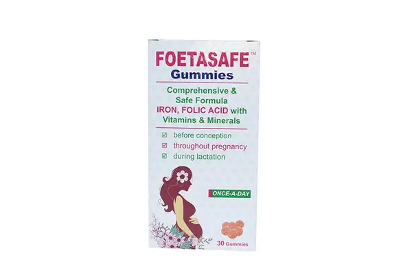 Foetasafe Gummies 30's