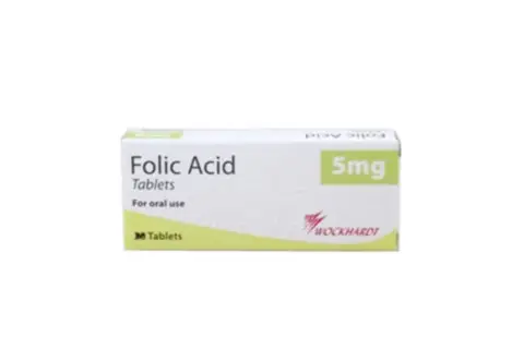 Folic Acid 5mg Tablets 28's