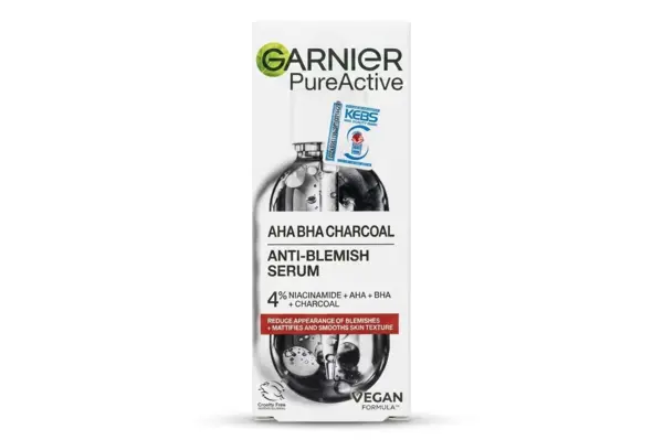 Garnier AHA + BHA Charcoal Anti-Blemish Serum