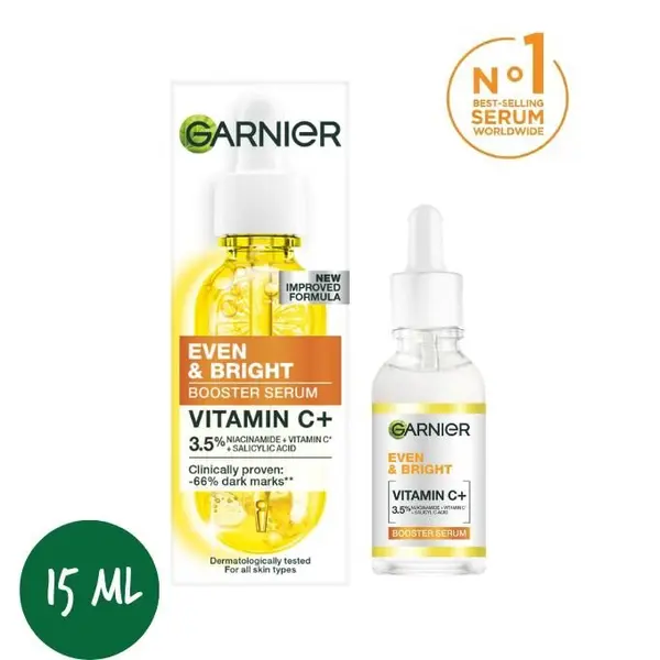 Garnier Even & Matte Vitamin C Booster Serum 15Ml