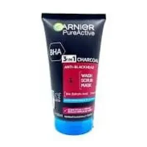 Garnier Pure Active Intensive Charcoal 3 In 1 100Ml