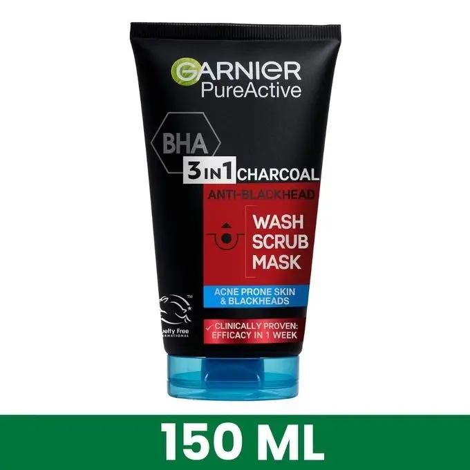 Garnier Pure Active Intensive Charcoal 3in1 150ml