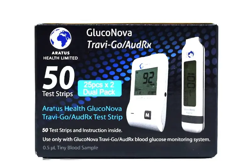 GlucoNova Test Strips 50's