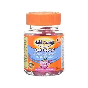 Haliborange - Cal &Vit D S-Berry Softies 30S 3 - 12 Yrs