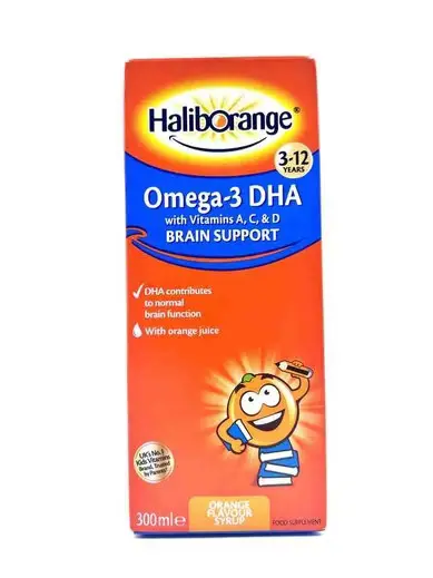 Haliborange Omega 3 DHA Orange Syrup 300ml
