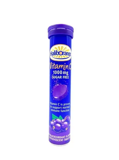 Haliborange Vitamin C 1000mg Eff Tab B/Currant 20s