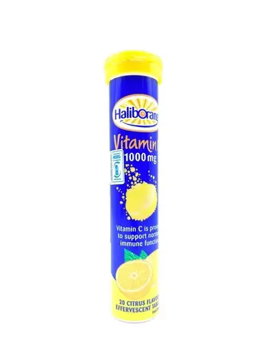 Haliborange Vitamin C 1000mg Eff Tabs Citrus 20's