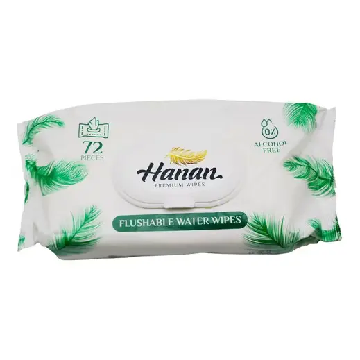 Hanan Classic Wipes 72's