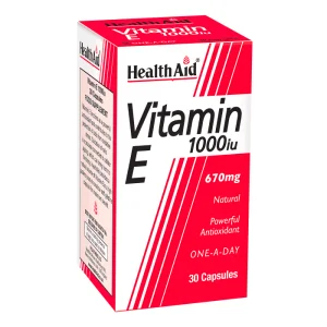 Health Aid Vitamin E 1000IU 30S