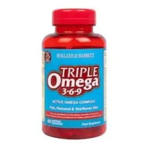 Holland and Barrett Maximum Strength Triple Omega 3-6-9 60s