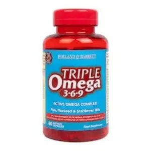 Holland and Barrett Maximum Strength Triple Omega 3-6-9 60s