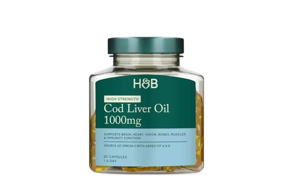 Holland&Barrett Cod Liver Oil 1000mg 60's