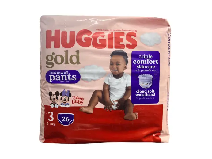 Huggies Gold Pants size 3-26's