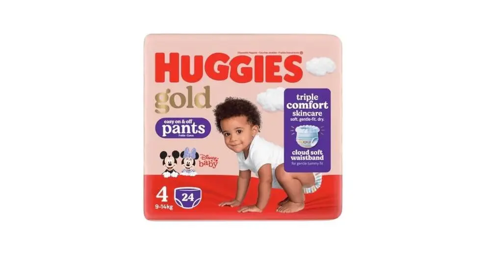 Huggies Gold Pants Size 4 24's