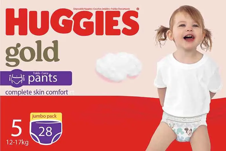 Huggies Gold Pants Size 5 22's