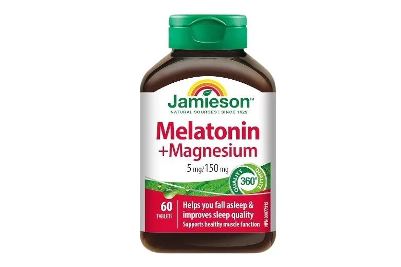 Jamieson Melatonin/Magnesium 5mg 150mg Tabs 60's