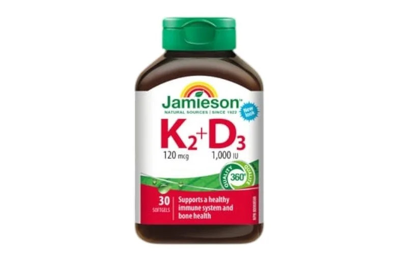 Jamieson Vitamin K2+D3 Softgels 30's
