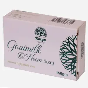 Katya Natures Goat Milk And Neem Soap 150Gm