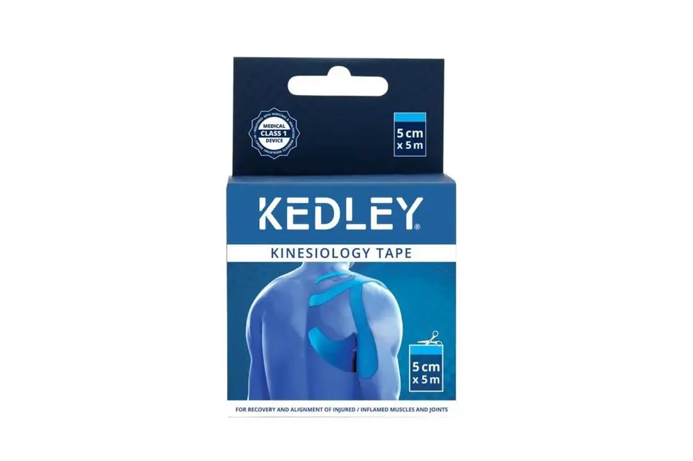 Kedley Kinesiology Tape -Blue (5cm x 5m)