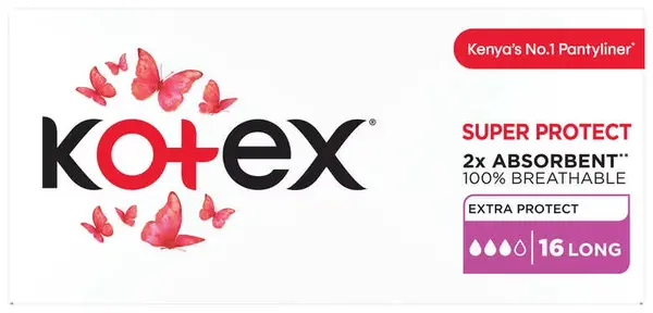 Kotex Super Protect Long Liner P16x16