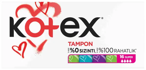 Kotex Tampons Super 16's