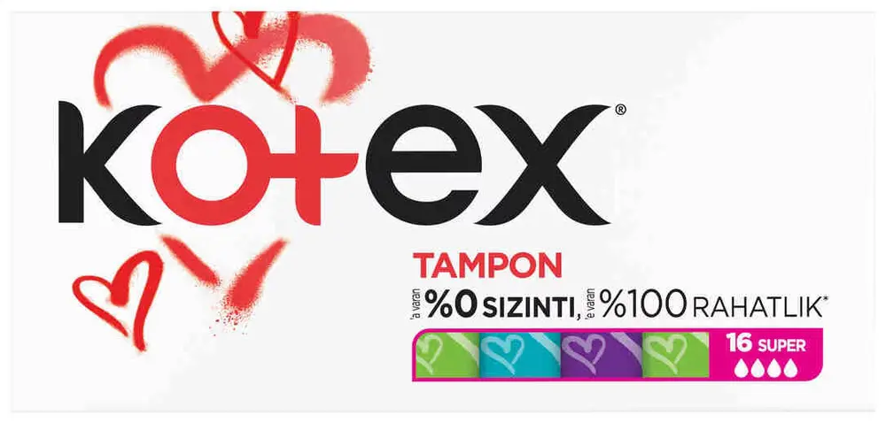 Kotex Tampons Super 16's