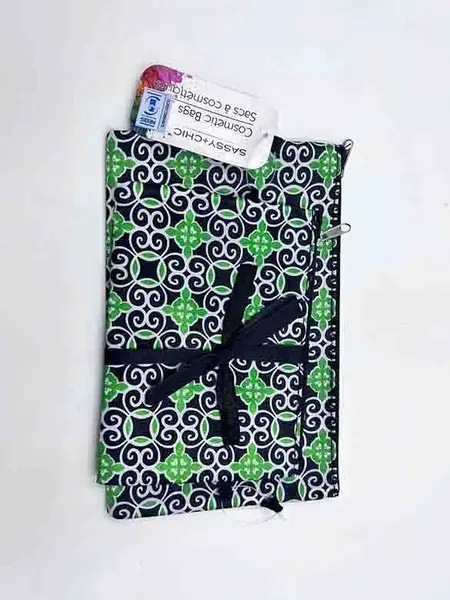 LA Colors Twin Pack bags Green/Black Print