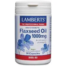 Lamberts Flax Seed Oil 1000Mg 90S