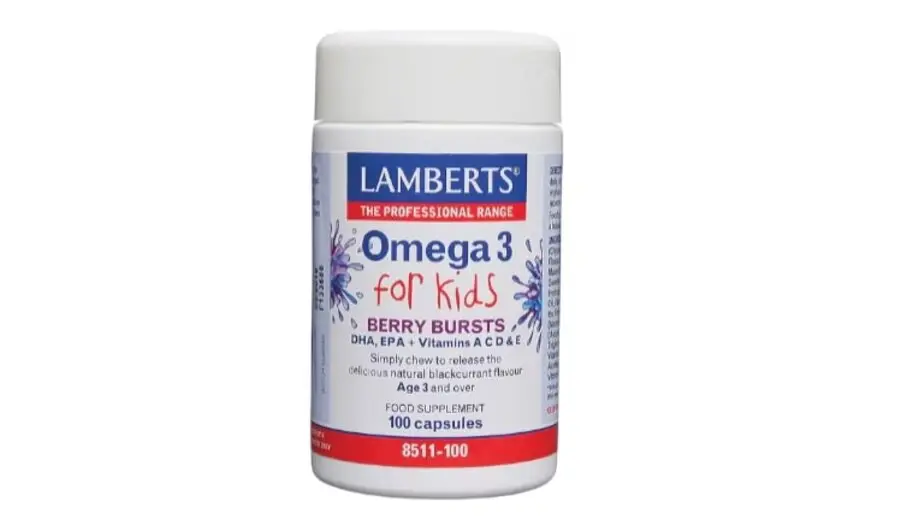 Lamberts Omega 3 for Kids Chewable Caps 60's