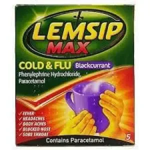 Lemsip Max Cold &Flu B/Current Satchets 5S