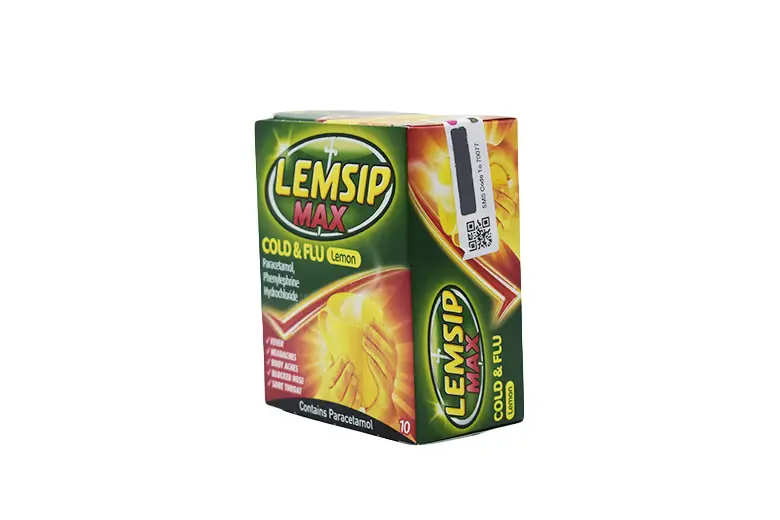 Lemsip Max Cold & Flu Lemon Sachets 10's