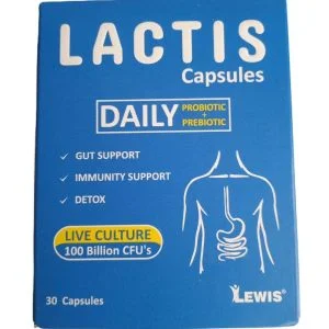 Lewis Lactis Capsules 30S