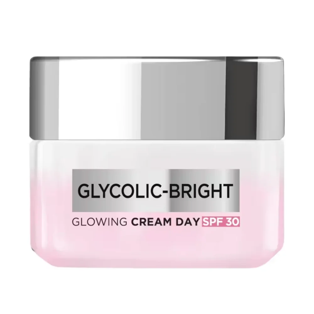 L'oreal Glycolic Brght Glow Cream Day SPF30 50ML