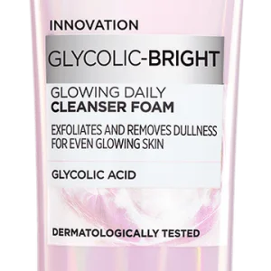L'Oréal Paris Glycolic Bright Face Cleanser Foam 100Ml