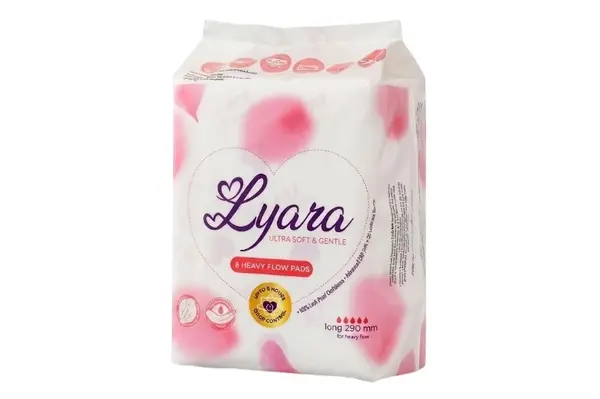 Lyara Ultra Soft & Gentle Pads 290mm 8's