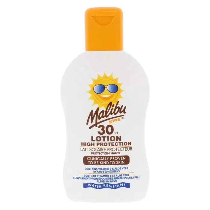 Malibu Sunscreen Lotion Spf30 For Kids 100 Ml