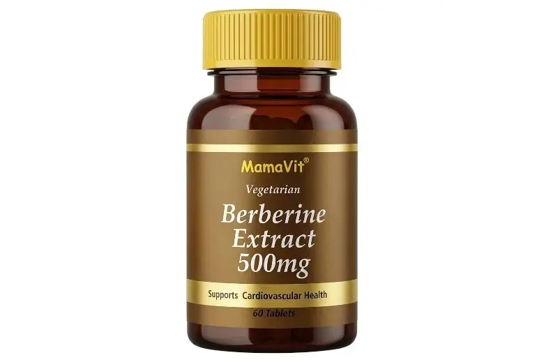 Mamavit Berberine Extract 500mg Veg Tabs 60's