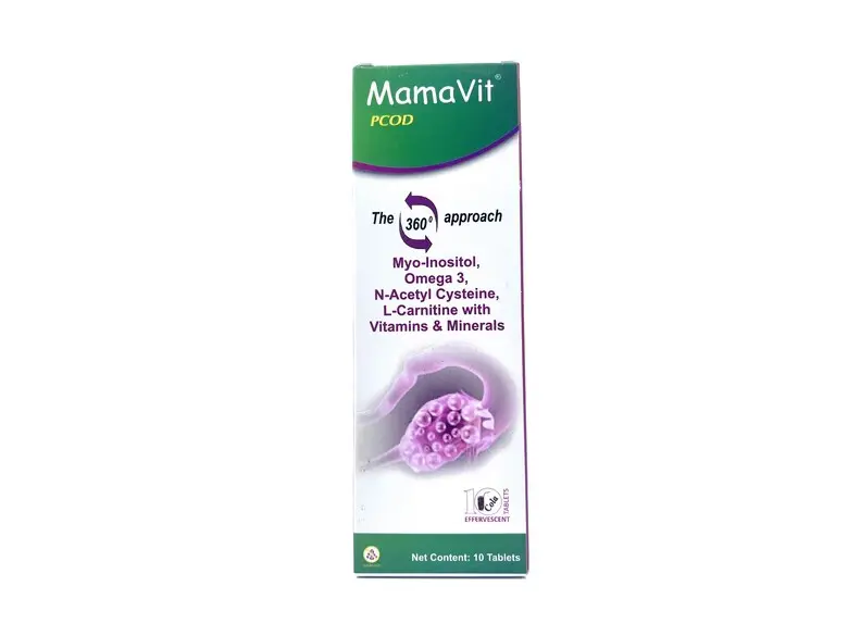 Mamavit PCOD Effervescent Tablets 10's