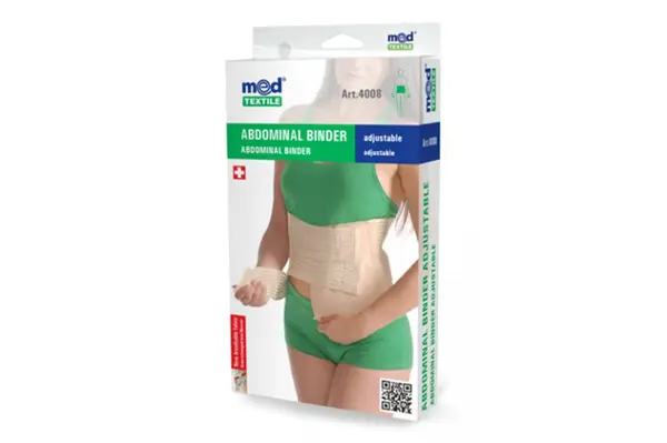Medtextile Abdominal Binder Adjustable S/M