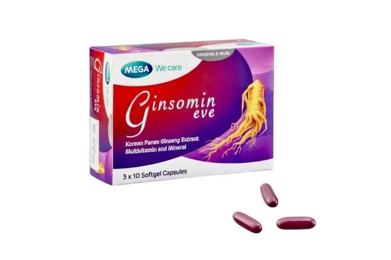 Mega Ginsomin Eve Capsules 30's