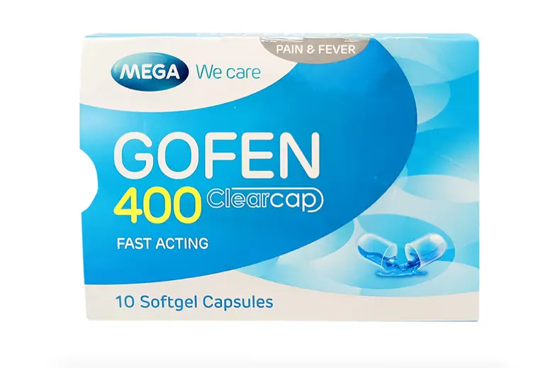 Mega Gofen 400mg Capsules 60's