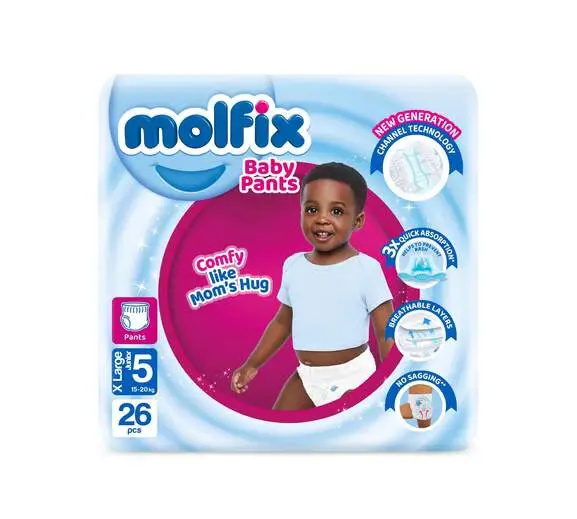Molfix Pants Size 5 Junior (15-20kg) 26's