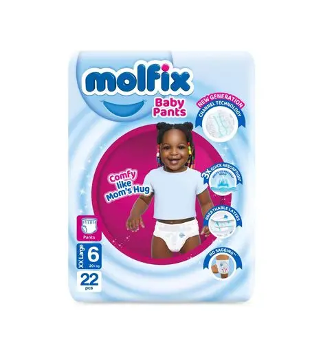 Molfix Pants Size 6 XXL (20+ Kg)22's