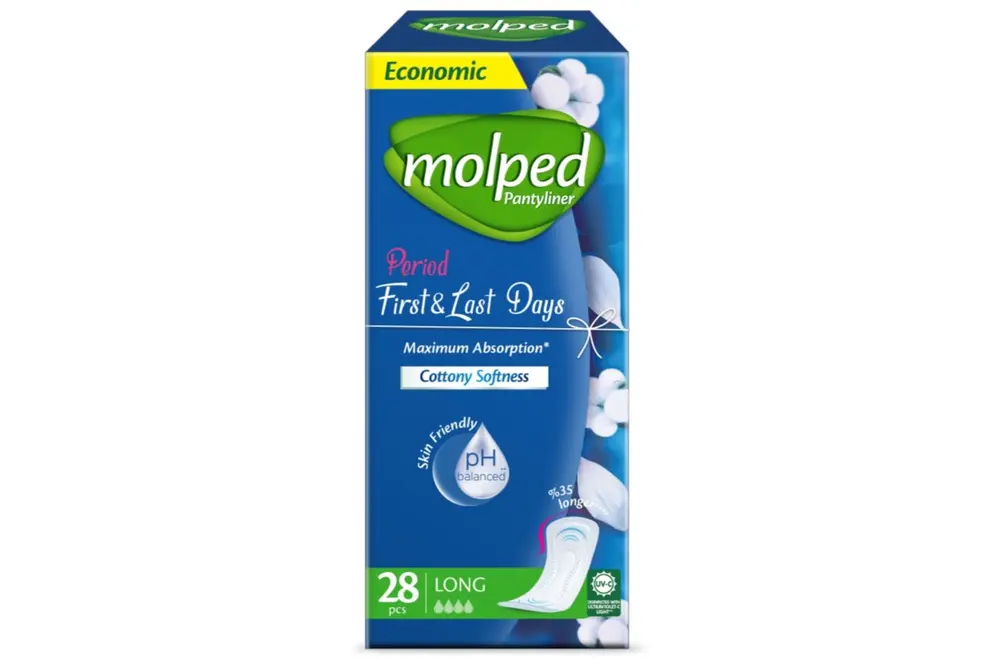 Molped First & Last Days Daily Care Pantyliners 28s