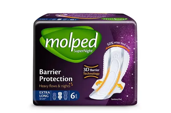 Molped Super Night Extra Long 6's